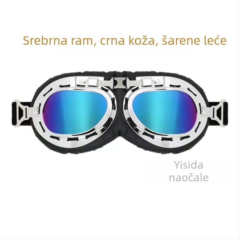 Ciklističke naočale Y100, PC materijal, otporne na vjetar, okvir s punim ramom, unisex sportske naočale