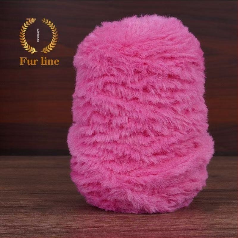 Pređa od vlakana poliestera za pletenje - poluworsted, kuglasta pređa, podrijetlo Hebei, marka Fur line