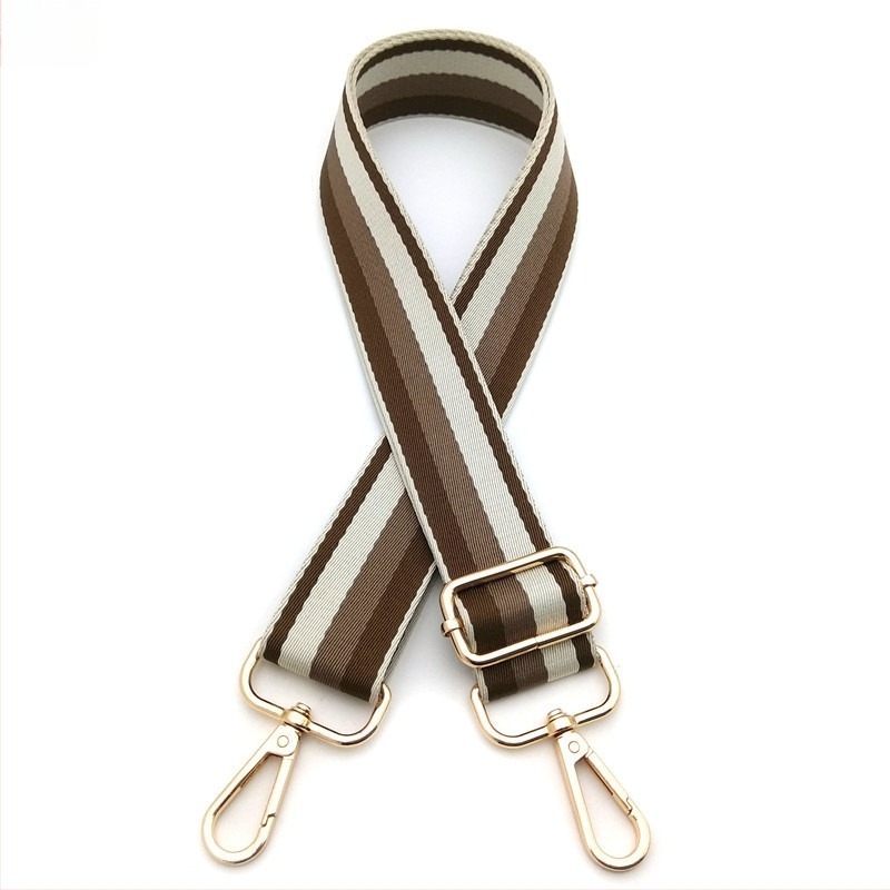 Remen za ramena s prugastim uzorkom, poliester materijal, dizajn za smanjenje opterećenja, izdanje Zima 2025