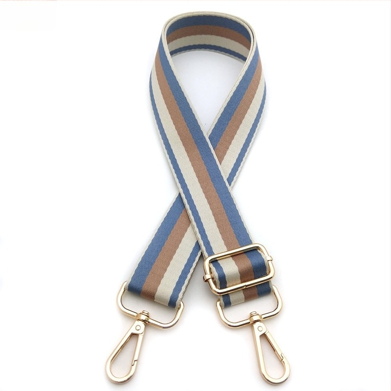 Remen za ramena s prugastim uzorkom, poliester materijal, dizajn za smanjenje opterećenja, izdanje Zima 2025