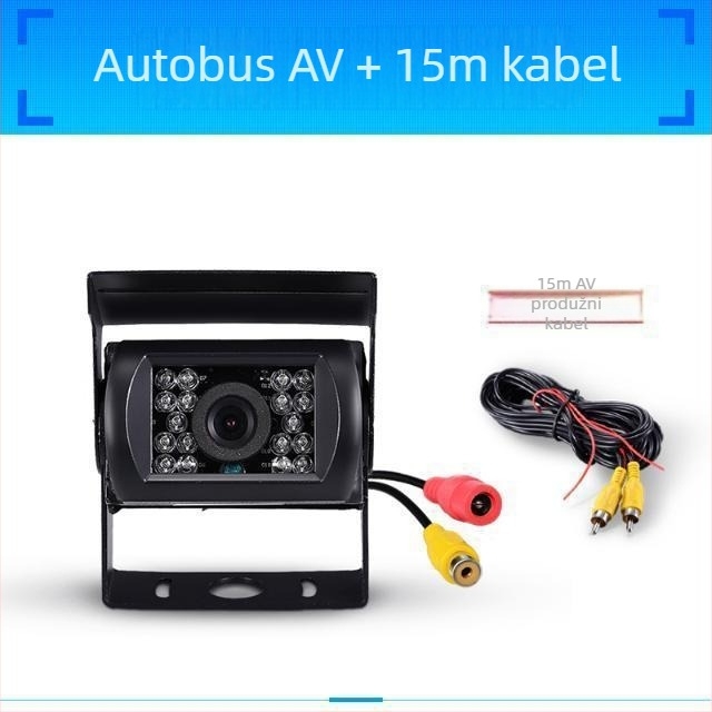 12V univerzalna automobilna kamera za stražnji pogled s infracrvenim noćnim vidom, vodootporna, nadzor stražnjeg pogleda