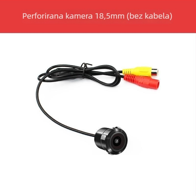 12V univerzalna automobilna kamera za stražnji pogled s infracrvenim noćnim vidom, vodootporna, nadzor stražnjeg pogleda