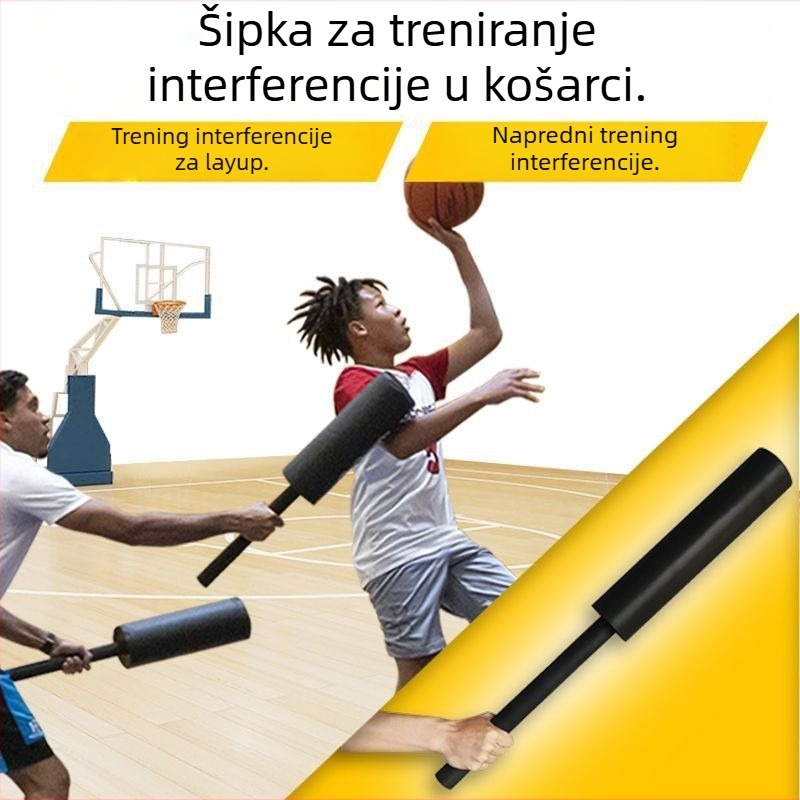 Košarkaški trenažni štapić za interferenciju – kravlja koža, marka So Nice, dopušteno tiskanje logotipa, mogućnost prilagodbe