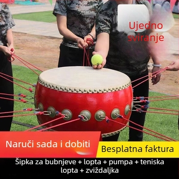 Bubanj za dvoranu – model koncentriranih bubnjeva; Materijal: topola; Pakiranje: karton i torba od kože zmije; Pogodno za glazbene instrumente