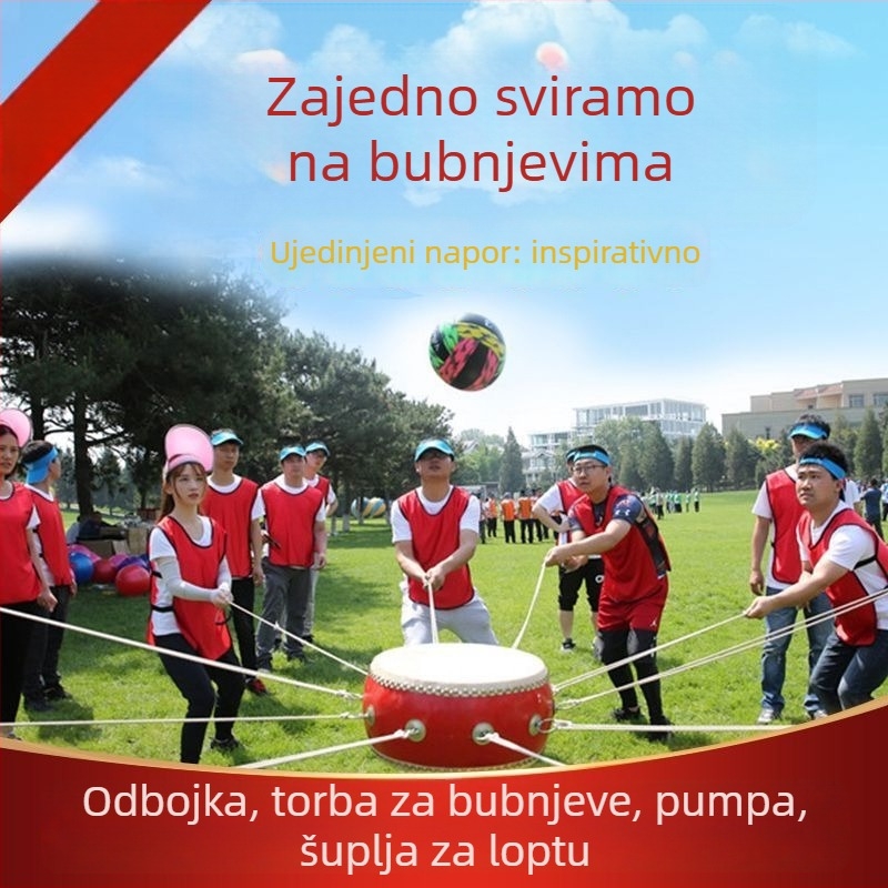 Bubanj za dvoranu – model koncentriranih bubnjeva; Materijal: topola; Pakiranje: karton i torba od kože zmije; Pogodno za glazbene instrumente