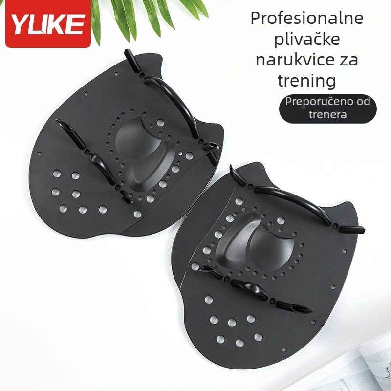 Feather pomoć za plivanje s dlanom — PP silikon, plutice/rukavice, trening za odrasle i djecu