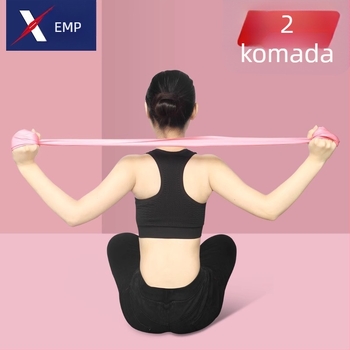 Shanpu A1V50 Elastična traka otpora za produženje nogu, vježbe ramena i leđa, vježbe prsnog koša i bokova, joga traka