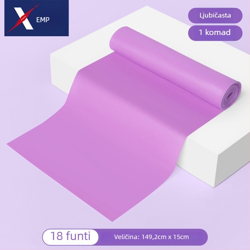 Shanpu A1V50 Elastična traka otpora za produženje nogu, vježbe ramena i leđa, vježbe prsnog koša i bokova, joga traka