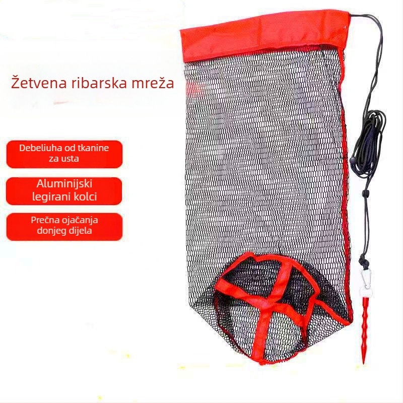Zaštita ribe za divlji ribolov, prijenosna, sklopiva, brzo sušenje, tkanina konstrukcija