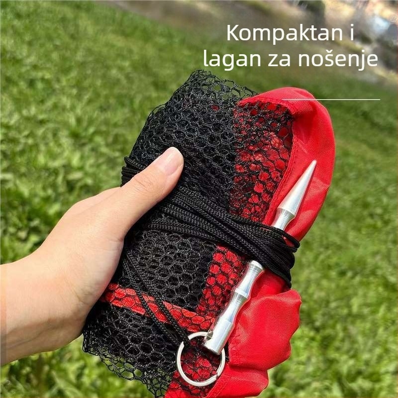 Zaštita ribe za divlji ribolov, prijenosna, sklopiva, brzo sušenje, tkanina konstrukcija