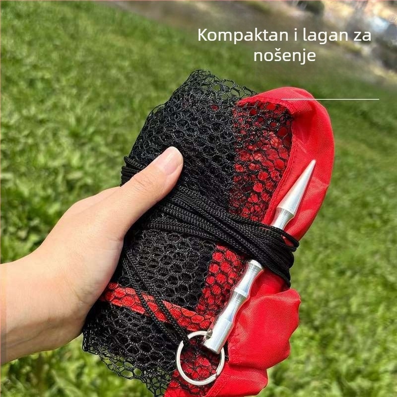 Zaštita ribe za divlji ribolov, prijenosna, sklopiva, brzo sušenje, tkanina konstrukcija