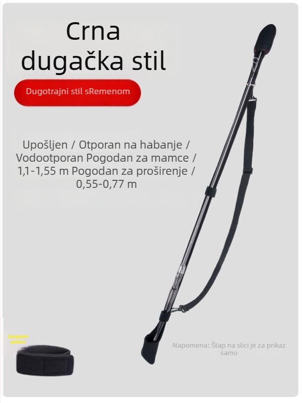 Set štapova za ribolov s zaštitnim kućištem i pohranom, Pool Blade – guma, licencirana privatna marka