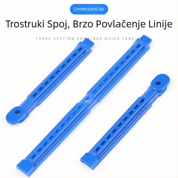 Klip za navijanje linije za štap — ručni uređaj za navijanje, univerzalna kompatibilnost, Mengda
