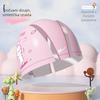 Dječje plivačke naočale sa kapom, trodijelni set, PC leće, protiv zamagljivanja, vodootporne