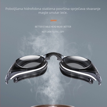Dječje plivačke naočale s anti-fog zaštitom i PC lećama, vodootporne