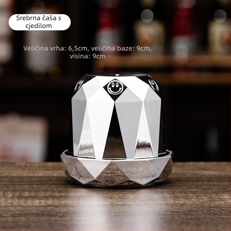 Runwei plastična čašica za kocke s bazom, zaobljeni rubovi, prilagodljivo, 100 komada u kutiji, za šah i karte