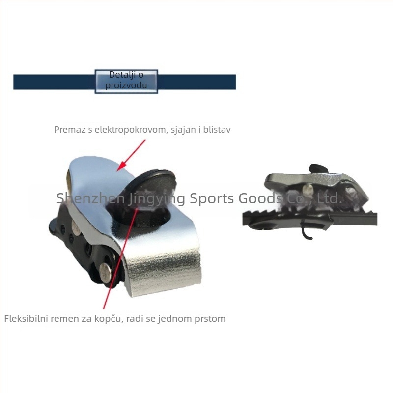 Pribor za rolanje na kotačima: kaiš sa kukom, zupčasti kaiš, kopča za ravne cipele — Značka JINGYING, Sezona 2024-1