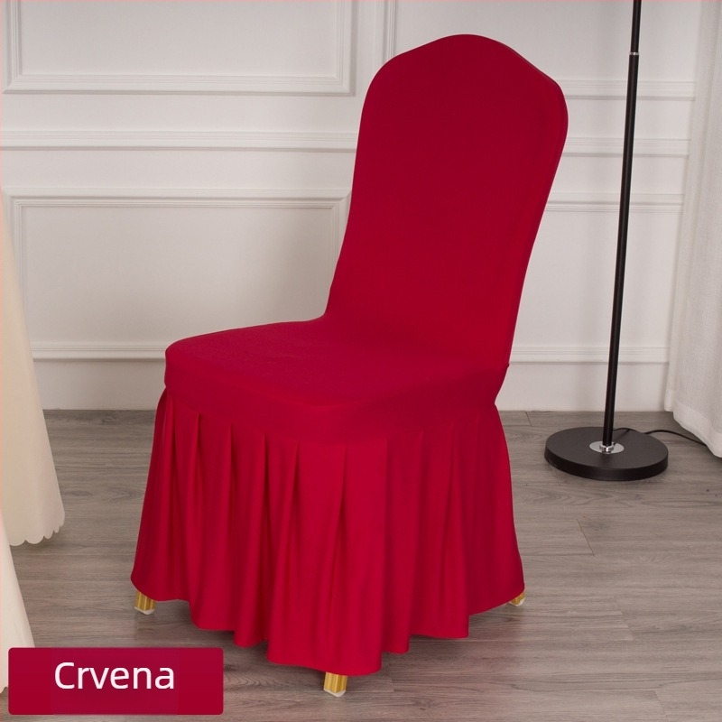 Elastični pokrivač za stolicu Lan Lijie – moderan jednostavan stil, kemijska vlakna, za hotele