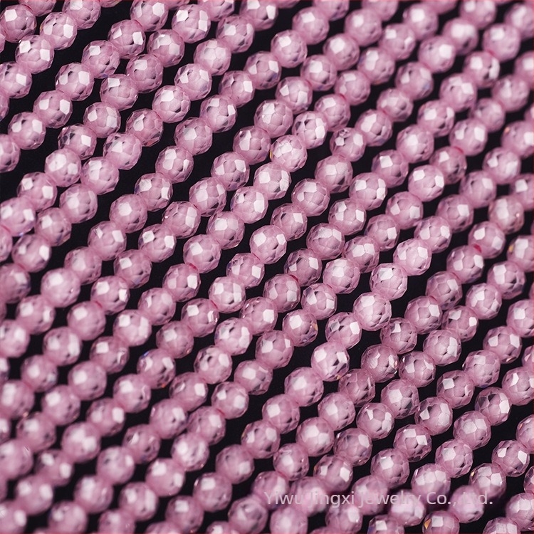 Cirkon perle, facetirane, prirodna tekstura, dodaci za nakit