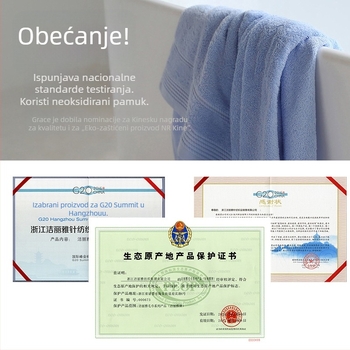 Kutija darova ručnika od čistog pamuka, 100 g, s otiskom logotipa, prilagodljivo