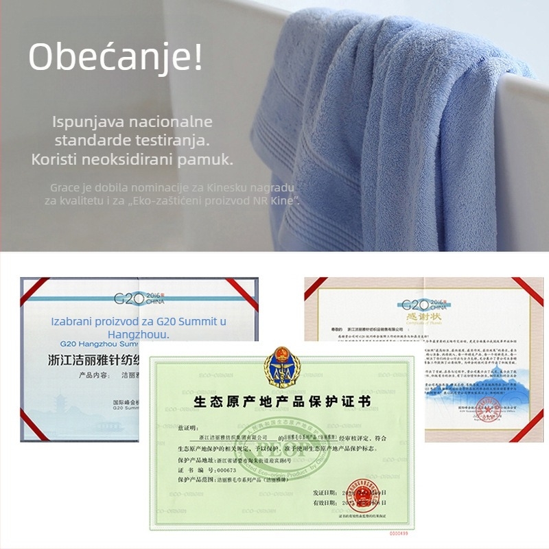 Kutija darova ručnika od čistog pamuka, 100 g, s otiskom logotipa, prilagodljivo