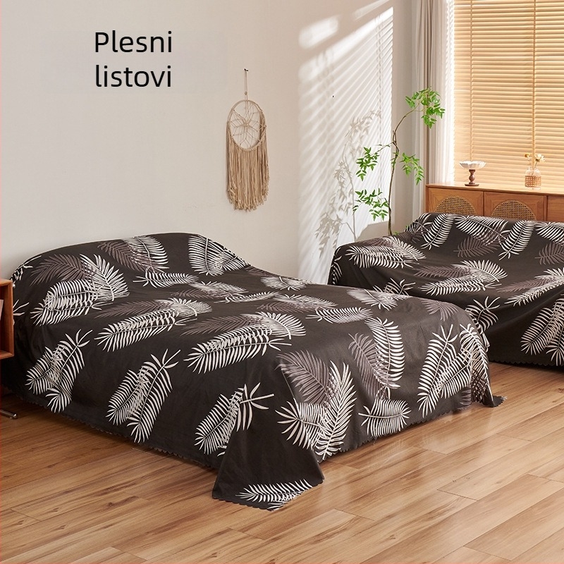 Kauč pokrivač otporan na prašinu — poliester, Imperial House, komplet set, moderni minimalistički stil