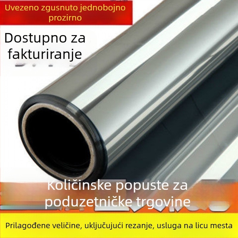5 m izolacijski film za prozor – zaštita od sunca i privatnosti, folija za staklo balkon