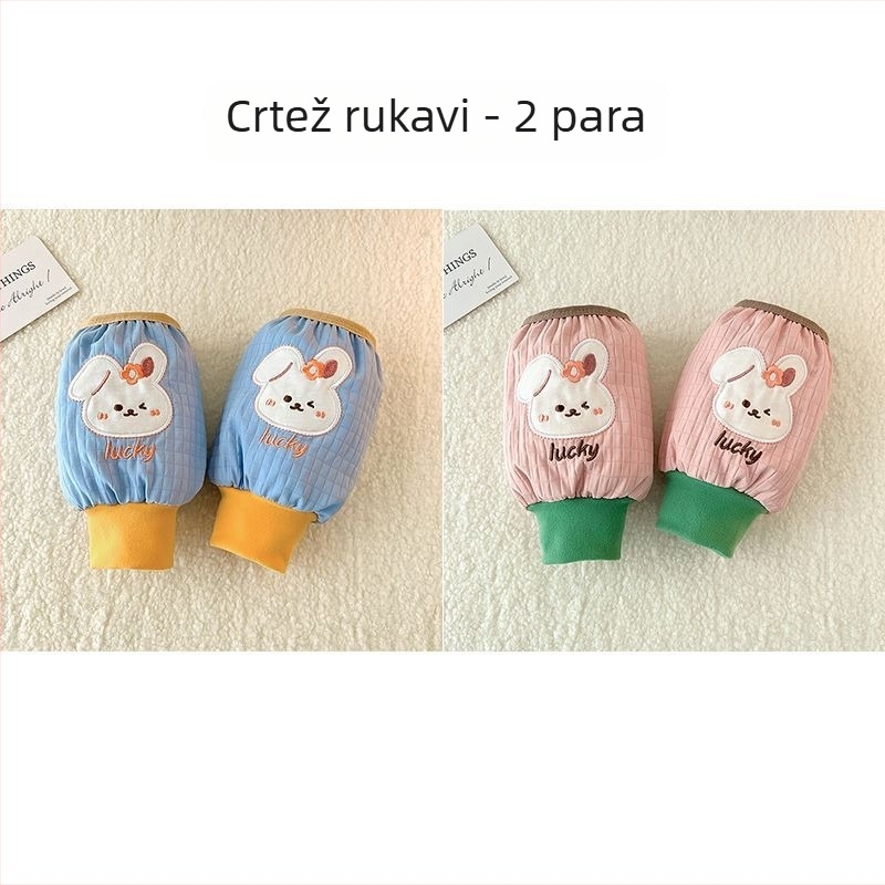 Dječji velurovi zaštitnici rukava, jednobojni, topli, unisex, za uzrast 3–8 godina, proljeće, originalni dizajn