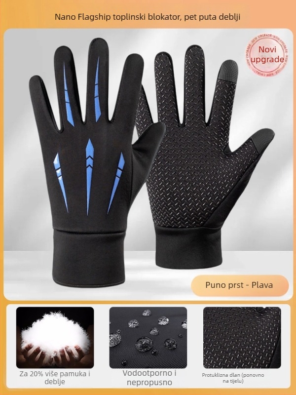 Rukavice za vožnju biciklom - unisex, odrasli, materijal: svila s floralnim uzorkom, uzorak 69850, proljetno vrijeme