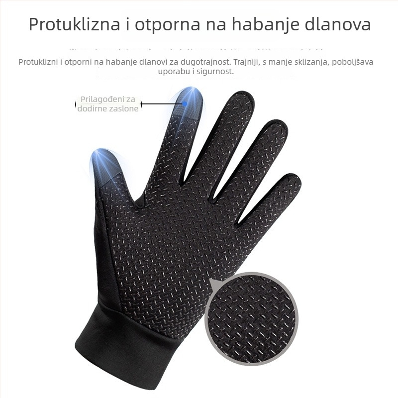 Rukavice za vožnju biciklom - unisex, odrasli, materijal: svila s floralnim uzorkom, uzorak 69850, proljetno vrijeme