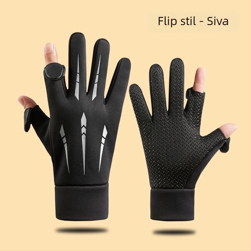 Rukavice za vožnju biciklom - unisex, odrasli, materijal: svila s floralnim uzorkom, uzorak 69850, proljetno vrijeme