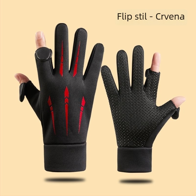 Rukavice za vožnju biciklom - unisex, odrasli, materijal: svila s floralnim uzorkom, uzorak 69850, proljetno vrijeme