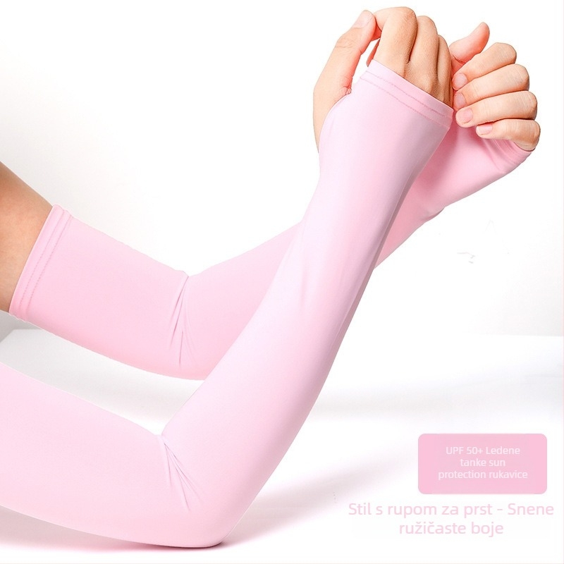 Rukavi za zaštitu od sunca za odrasle — Ice Silk, UV zaštita, prozračni, lagani, Poliester (61–70%)