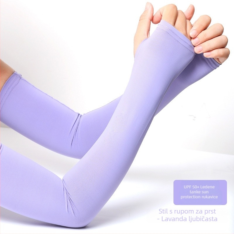 Rukavi za zaštitu od sunca za odrasle — Ice Silk, UV zaštita, prozračni, lagani, Poliester (61–70%)