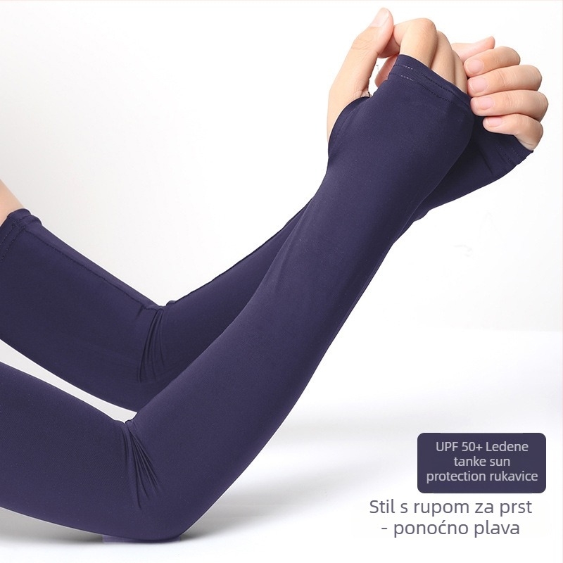 Rukavi za zaštitu od sunca za odrasle — Ice Silk, UV zaštita, prozračni, lagani, Poliester (61–70%)