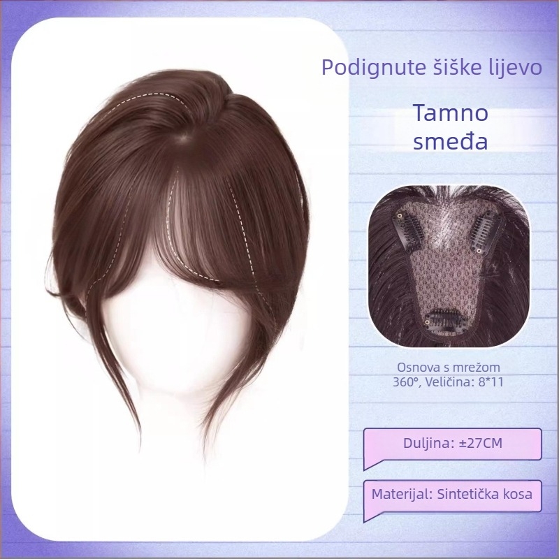 Perika s šiškama – nagnute šiške, vlakno otporne na visoku temperaturu, model Lh136, obrada mehanizmom