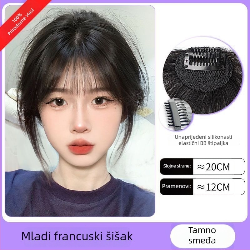 Perika s šiškama – nagnute šiške, vlakno otporne na visoku temperaturu, model Lh136, obrada mehanizmom