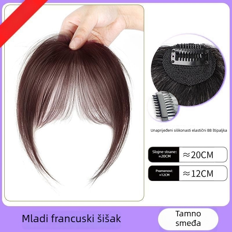 Perika s šiškama – nagnute šiške, vlakno otporne na visoku temperaturu, model Lh136, obrada mehanizmom