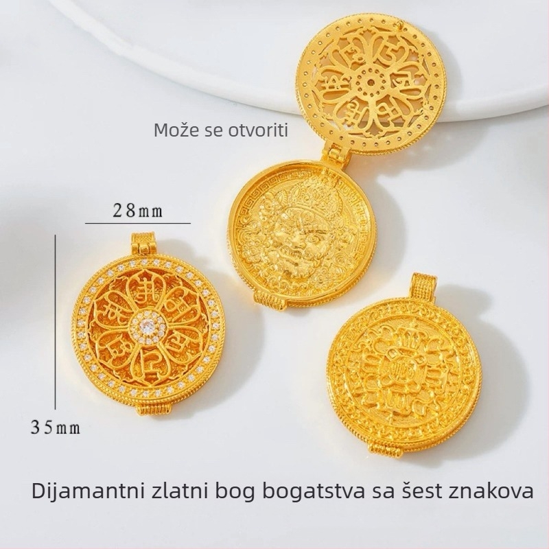 Bakreno ogrlica s vintage kompasnim privjeskom, elektroplatinirani završetak, vintage stil, proljeće 2024
