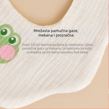Dječji salvet od šest slojeva gaze, pamuk, marka Unique, za djecu 3–8 godina