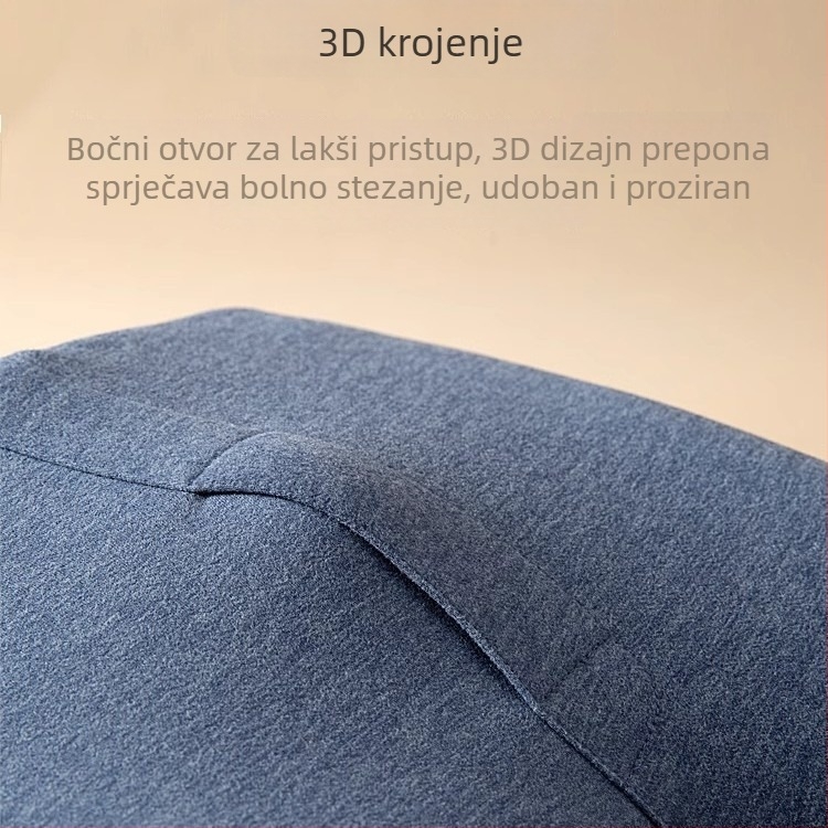 Muške vunene termalne hlače, duge, bezšivne, s velurom podstavom