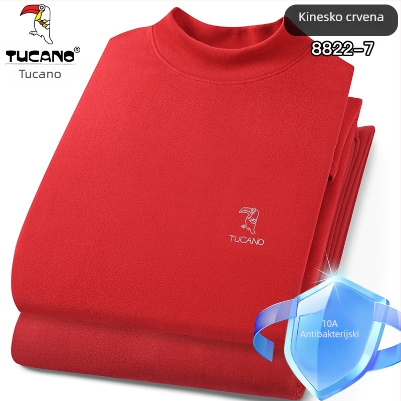 Woodpecker muški termo set donjeg rublja – zimski flis, debeli materijal, osnovni sloj: gornji dio i hlače