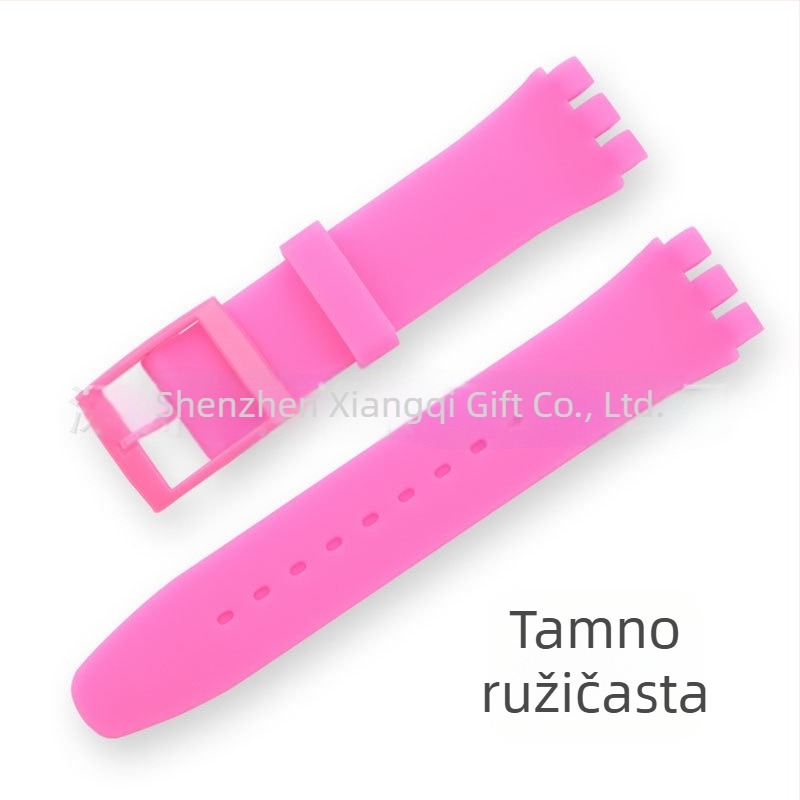 Silikonska narukvica za Swatch sat | Marke Cheung Kei | Podrijetlo: Shenzhen | Lansiranje: Zima 2023 | Stil: ženstven, crtani, sladak, nježan, preppy