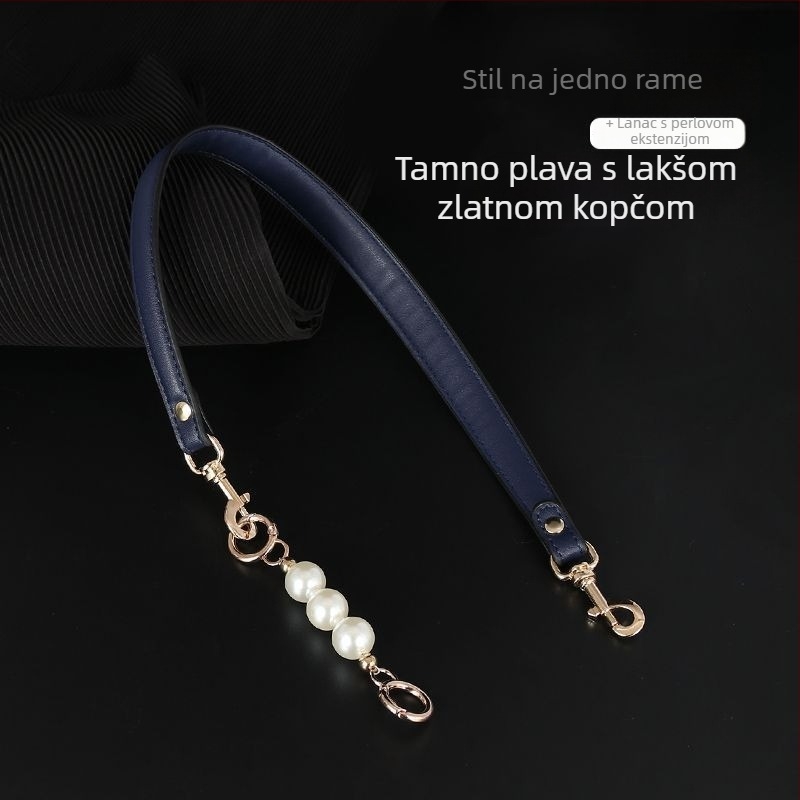 Remen za torbu s perljanim lancem – PU zamjenski ramenski remen