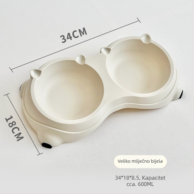 Miska za mačke od nehrđajućeg čelika, pribor za hranjenje kućnih ljubimaca, podrijetlo Zhejiang