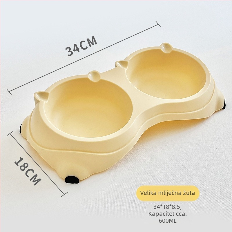 Miska za mačke od nehrđajućeg čelika, pribor za hranjenje kućnih ljubimaca, podrijetlo Zhejiang