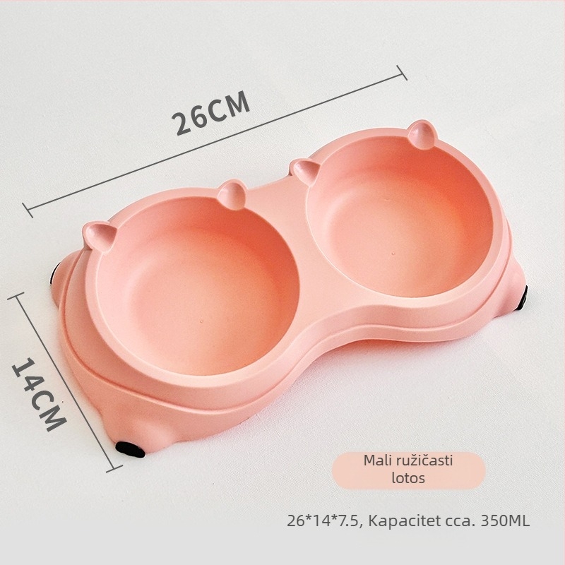 Miska za mačke od nehrđajućeg čelika, pribor za hranjenje kućnih ljubimaca, podrijetlo Zhejiang