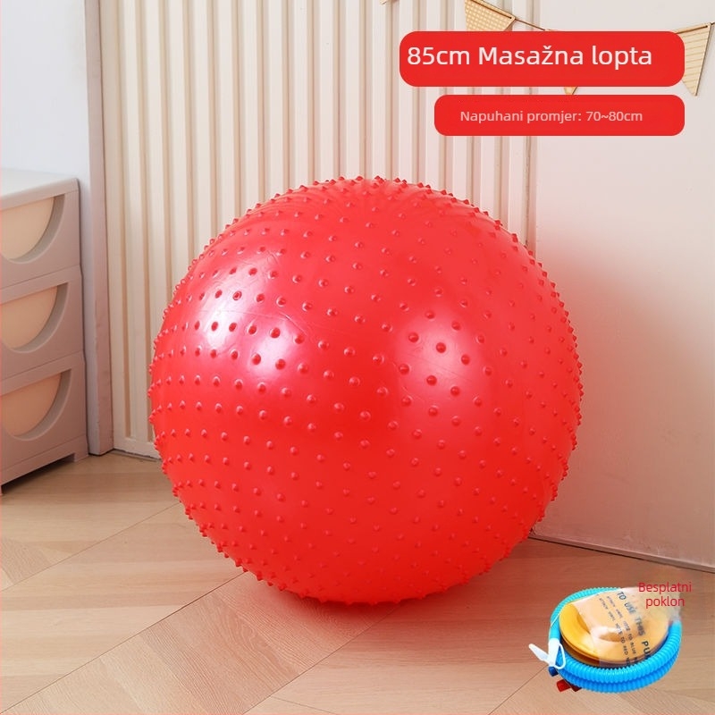 ABS joga lopta za djecu i bebe — debela, otporna na eksploziju fitness lopta za senzornu stimulaciju (dizajn zmaja)