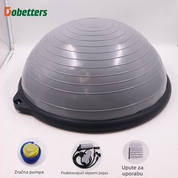 Yoga lopta Dubaite – PVC, 6,2 kg, prilagodljiva za jogu i pilates