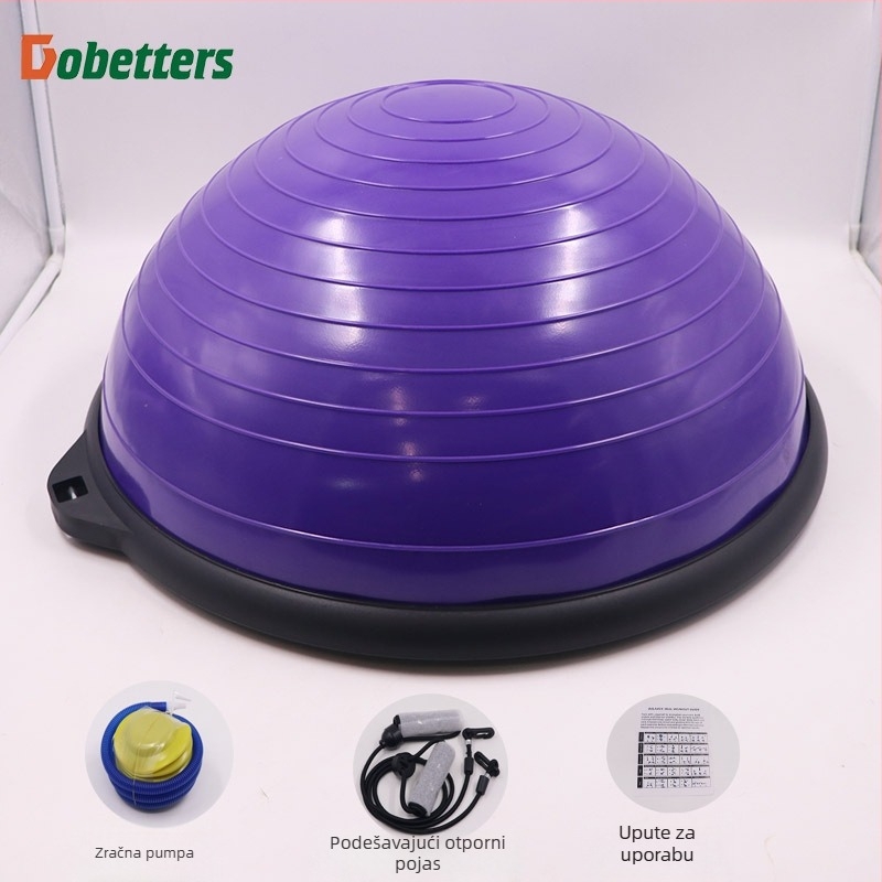 Yoga lopta Dubaite – PVC, 6,2 kg, prilagodljiva za jogu i pilates